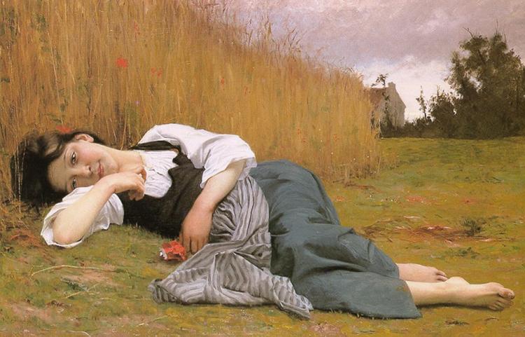 Adolphe William Bouguereau The Shell (mk26) Spain oil painting art